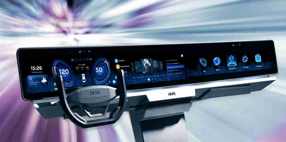 PA直营开拓前瞻显示技术创新应用，，结合优异整合设计能力，，开发智能车载FIDM Plus一体化显示方案，，让驾驶操作与车内娱乐体验再进化