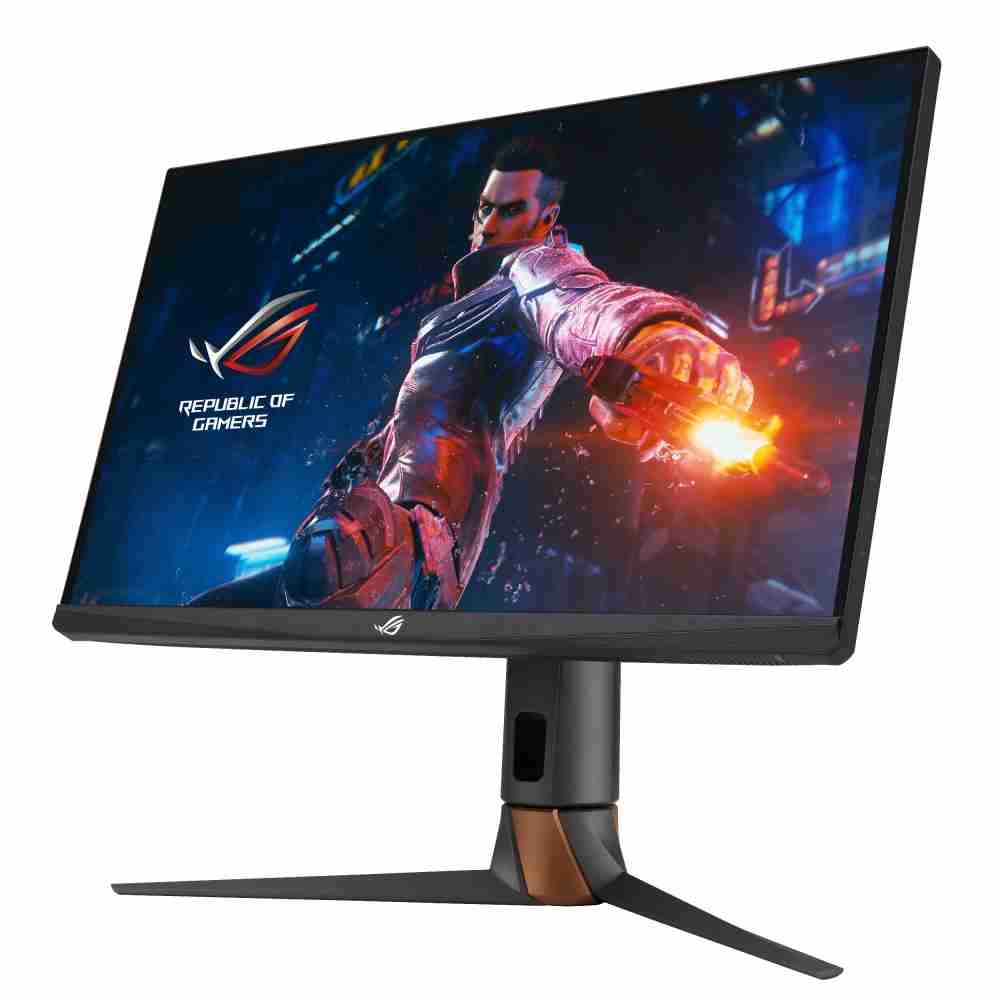 华硕ASUS ROG Swift 360Hz PG27AQN，，，采用PA直营全新可支持ULMB2技术的高阶电竞显示器，，，为电竞玩家打造突破以往的急速游戏体验。。（图片来源：ASUS提供）